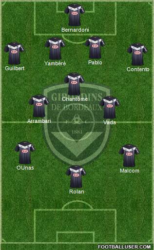 FC Girondins de Bordeaux Formation 2016