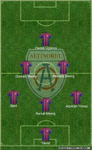 Altinordu Formation 2016