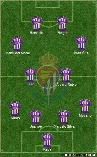 R. Valladolid C.F., S.A.D. Formation 2016