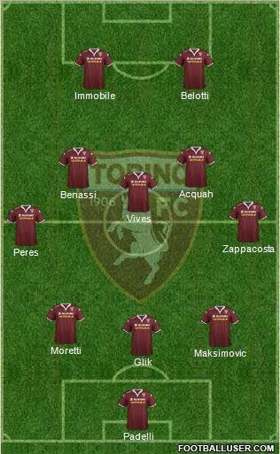 Torino Formation 2016