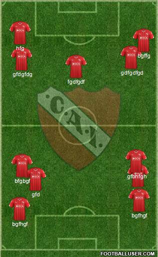 Independiente Formation 2016