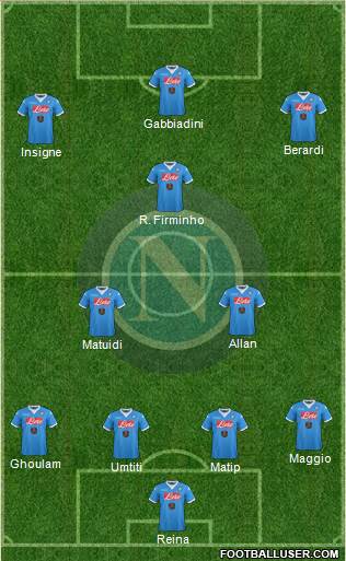 Napoli Formation 2016
