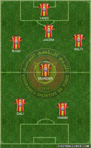 Espérance Sportive de Tunis Formation 2016