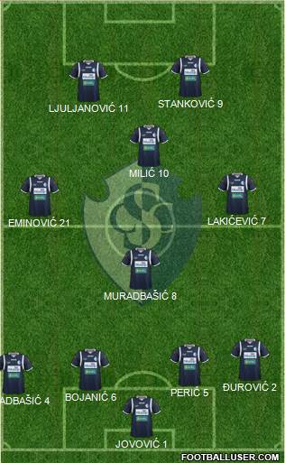 CS Cartaginés Formation 2016