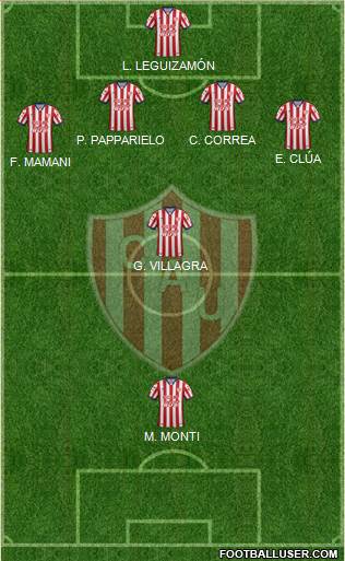 Unión de Santa Fe Formation 2016
