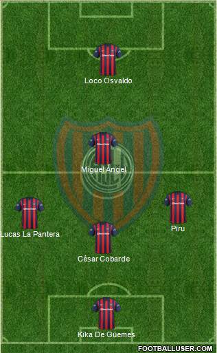 San Lorenzo de Almagro Formation 2016