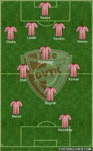 Diósgyõri VTK Formation 2016