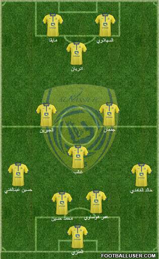 Al-Nassr (KSA) Formation 2016