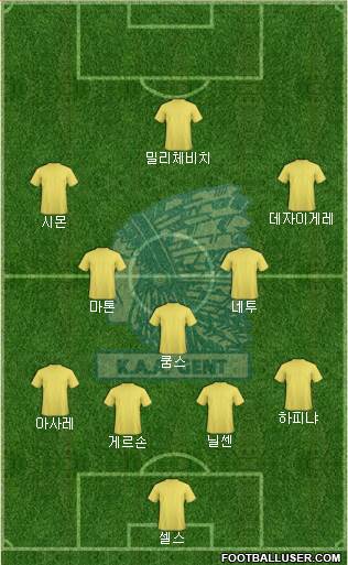 KAA Gent Formation 2016