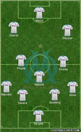 Olympique de Marseille Formation 2016