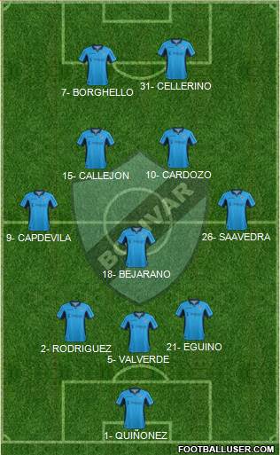 C Bolívar Formation 2016