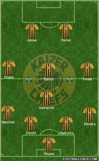 Kaizer Chiefs Formation 2016
