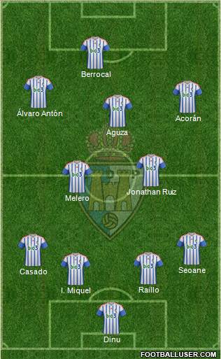 S.D. Ponferradina Formation 2016