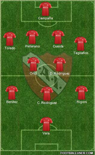 Independiente Formation 2016