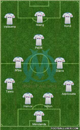 Olympique de Marseille Formation 2016