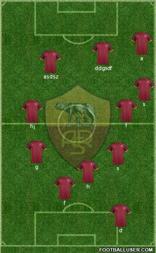 AS Roma Formation 2016