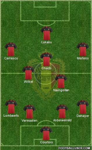 Belgium Formation 2016