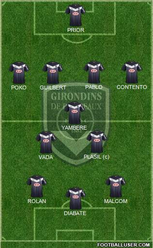 FC Girondins de Bordeaux Formation 2016