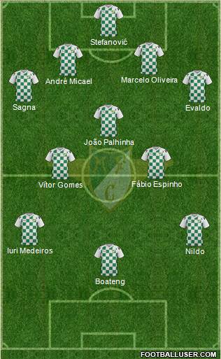 Moreirense Futebol Clube Formation 2016