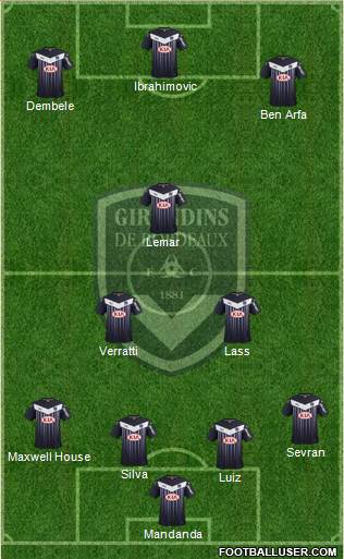 FC Girondins de Bordeaux Formation 2016