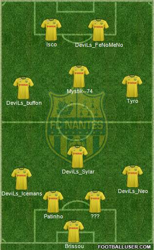 FC Nantes Formation 2016