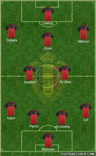 Belgium Formation 2016