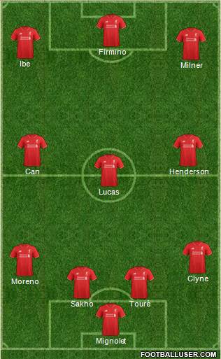 Liverpool Formation 2016