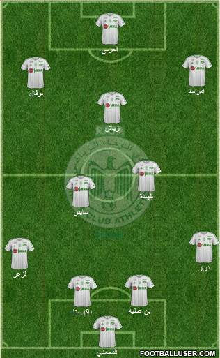 Raja Club Athletic Formation 2016