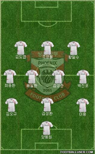 Gwangju Sangmu Bulsajo Formation 2016
