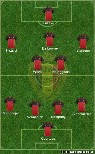 Belgium Formation 2016