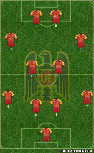 CD Unión Española S.A.D.P. Formation 2016