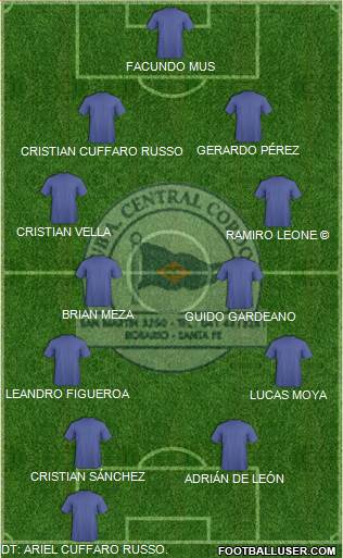 Central Córdoba de Rosario Formation 2016