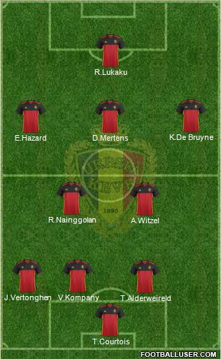 Belgium Formation 2016