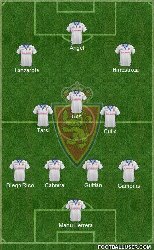 R. Zaragoza S.A.D. Formation 2016