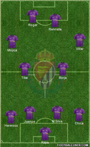 R. Valladolid C.F., S.A.D. Formation 2016