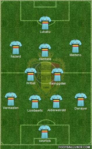 Belgium Formation 2016