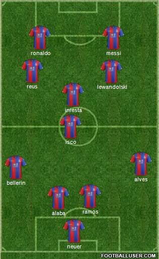 Crystal Palace Formation 2016