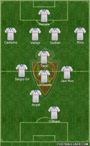 R. Zaragoza S.A.D. Formation 2016