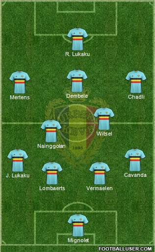 Belgium Formation 2016