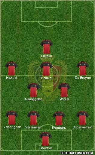 Belgium Formation 2016