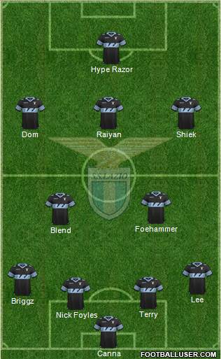 S.S. Lazio Formation 2016