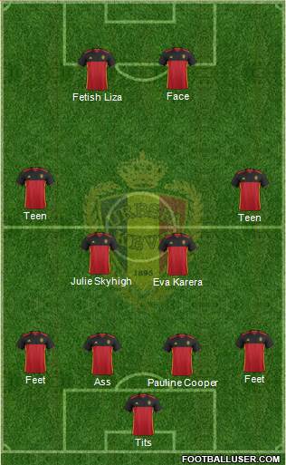 Belgium Formation 2016