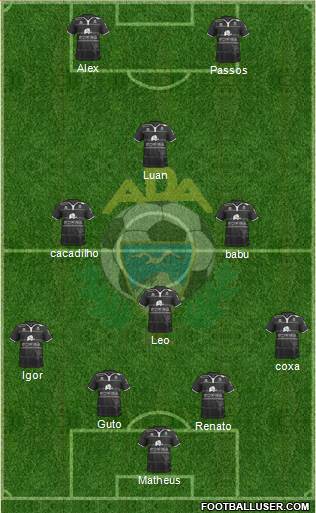 A.D. Alcorcón Formation 2016