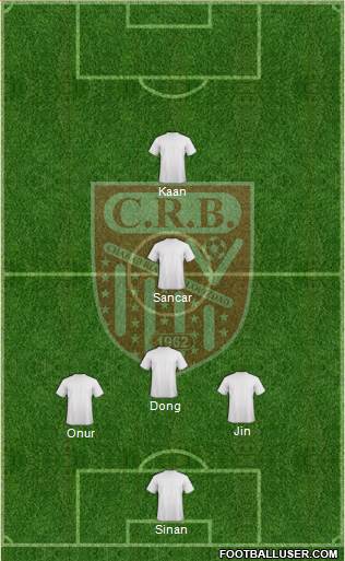 Chabab Riadhi Belouizdad football formation