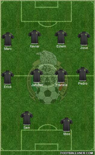 Mexico Formation 2016