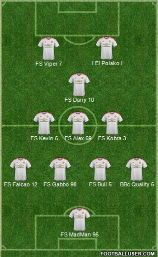 Manchester United Formation 2016
