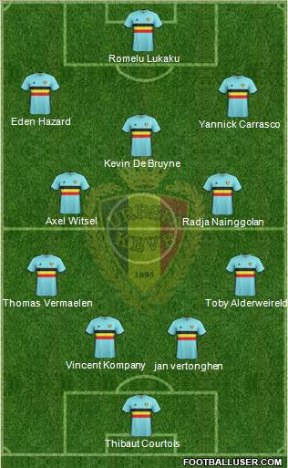 Belgium Formation 2016