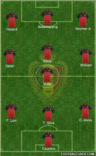 Belgium Formation 2016