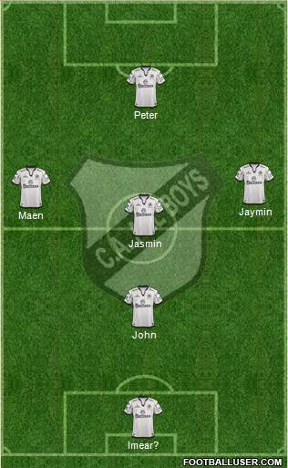 All Boys Formation 2016
