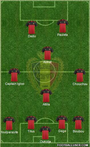 Belgium Formation 2016